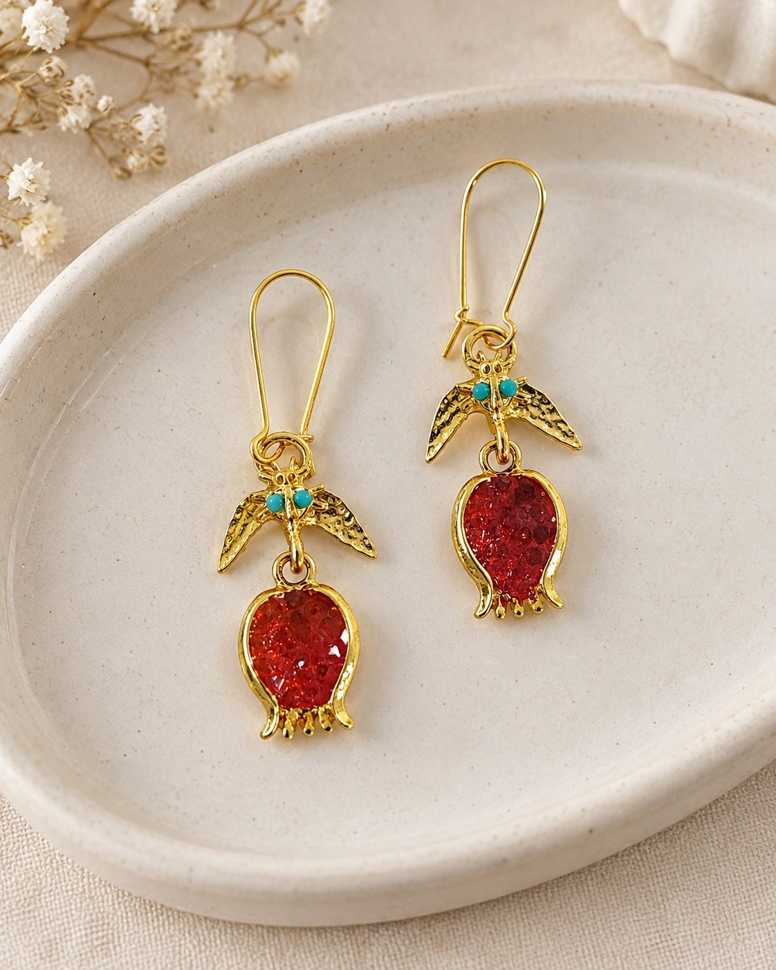 Tutti Frutti Mini Dainty Earrings