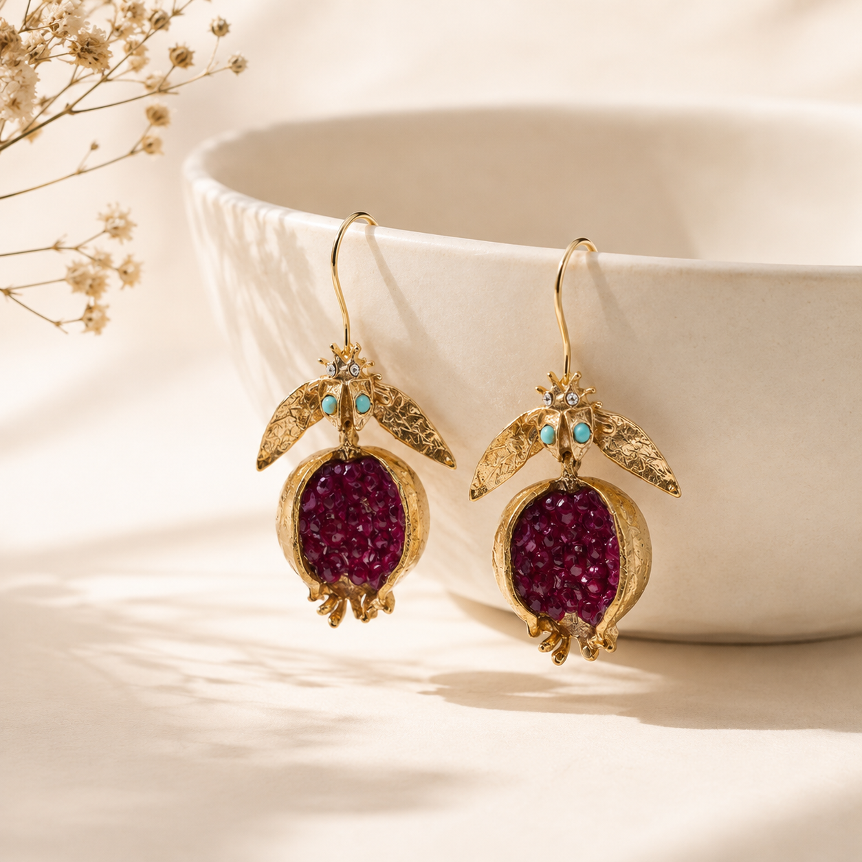 Tutti Frutti Mini Dainty Earrings