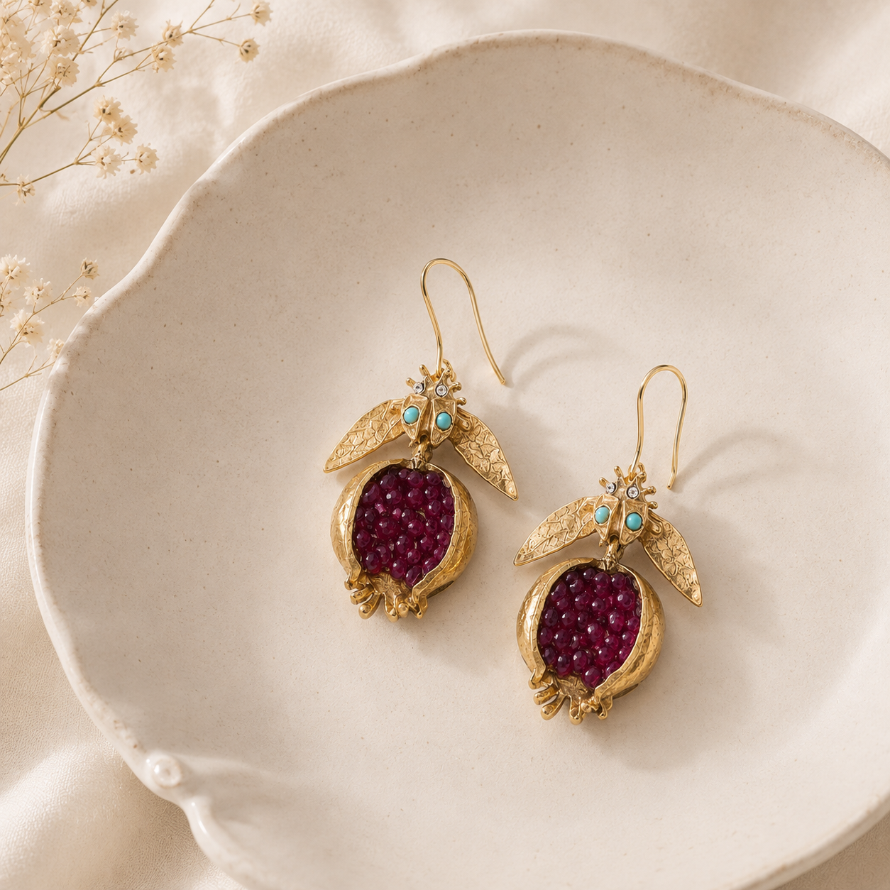 Tutti Frutti Mini Dainty Earrings
