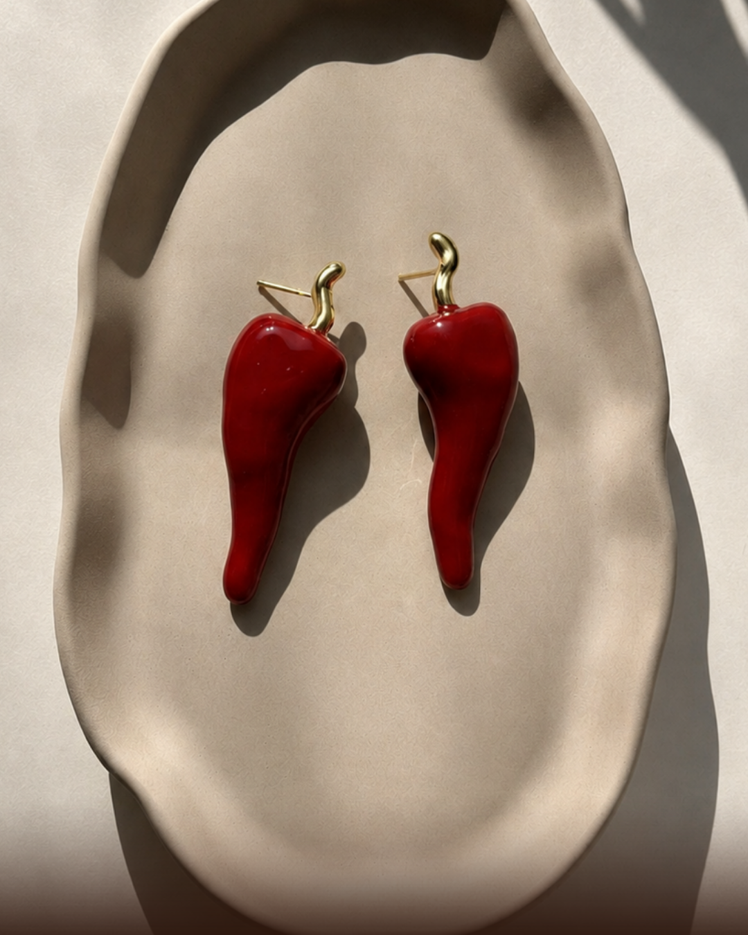 Red Chilli earring