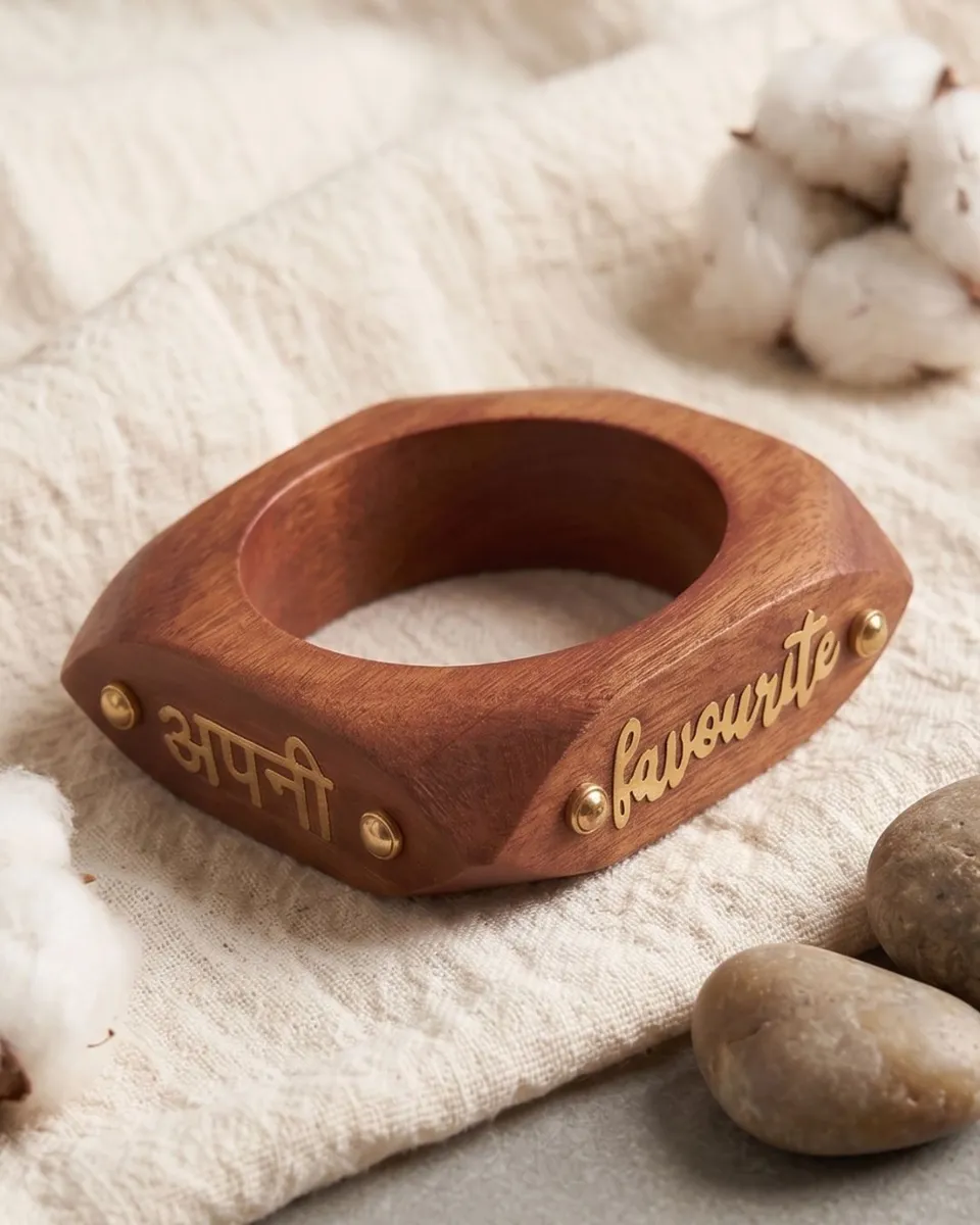 Apni Fav Wooden Bangle