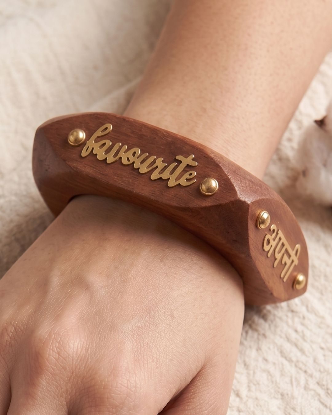 Apni Fav Wooden Bangle