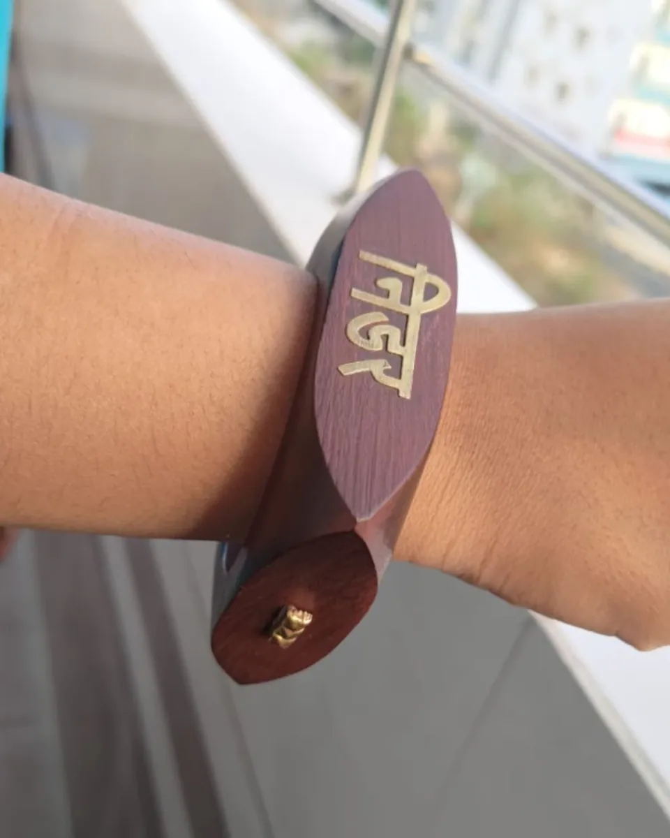 Nidar Wooden Bangle